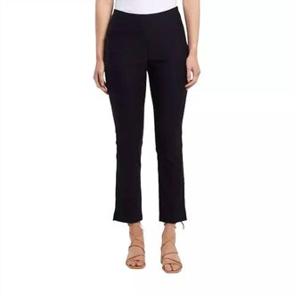 Tribal Womens Crop Pant In Black