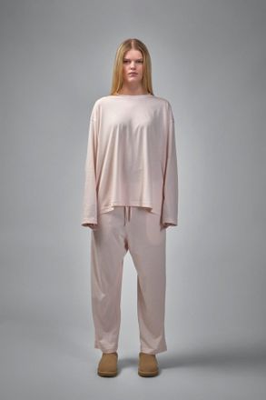 Sofie D'Hoore Tahoe Long Sleeve C-Neck Pajama in Fine Jersey Knit