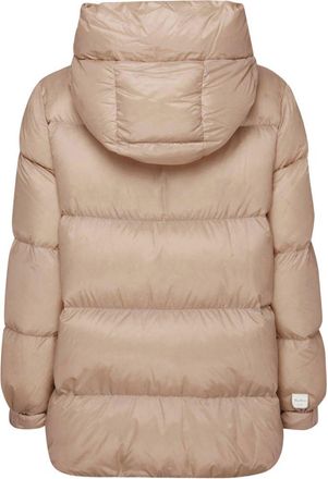 Max Mara Womens Down Jacket Seia Beige Puffer