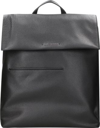 Orciani Micron Rugzak - Heren - Rugzakken - Zwart - ONE Size - Katoen - Tassen