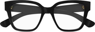 Gucci Occhiali squadrati - Nero