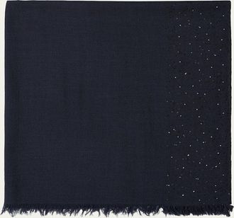 Faliero Sarti New Dalila Sequined-Border Shawl