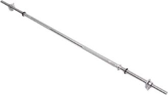 Trade Shop Trade Shop - Bilanciere Barra Asta Da 1,8 Mt Palestra Con Anelli Bloccaggio Sollevamento Pesi