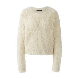 Oui Dames, Truien, Wit, Maat: 2XL