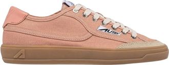 Autry Windscape Low Canvas Sneakers - Dames - Sneakers - Roze - 38 EU - Leer - Schoenen