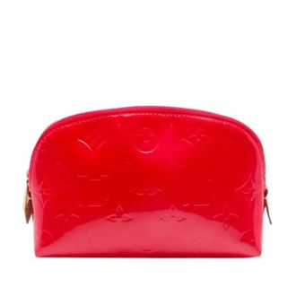Louis Vuitton Pre-owned Monogram Vernis Pouch - Dames - Pre-owned - Rood - Maat: ONE Size Leer