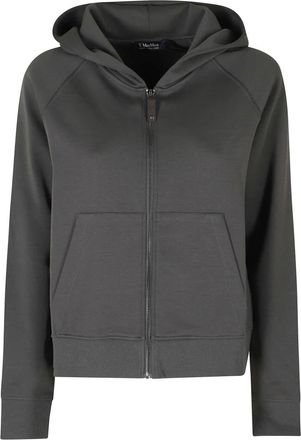 Max Mara Dames, Sweatshirts & Hoodies, Grijs, Maat: XS Katoen