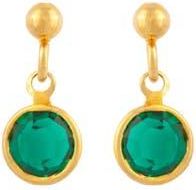 Susan Caplan Vintage 1990s Vintage Emerald Green Earrings at Nordstrom