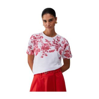 Liu Jo Dames, Tops, Rood, Maat: M Katoen