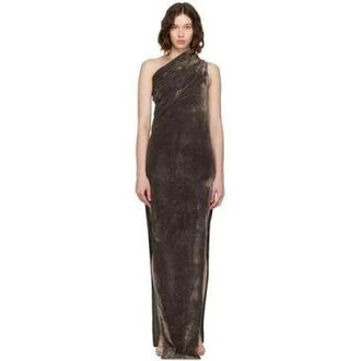 Rick Owens Dames, Jurken, Grijs, Maat: XS