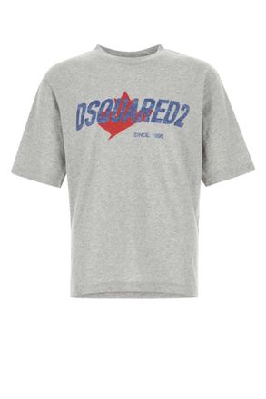 Dsquared2 Grey cotton blend t-shirt