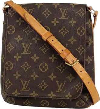 Louis Vuitton Pre-owned Monogram Schoudertas - Dames - Vintage Schoudertas - Bruin - ONE Size - Vintage