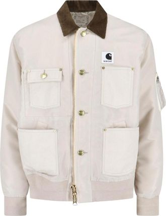 sacai X Carhartt Wip Giacca Detroit Canvas Ma-1