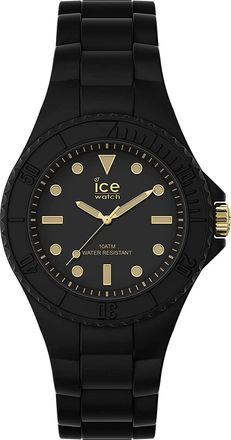 Ice Watch Ice Watch Ice Generation - Black Gold Unisex Horloge Zwart 019143