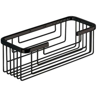 Gedy 24191400100 Portaobjetos Rectangular Negro Mate - Ref: 24191400100 - Gedy