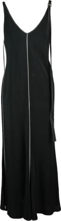 Sportmax Unione Maxi Jurk - Dames - Maxi kleedjes - Zwart - M - Kleedjes