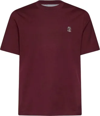 Brunello Cucinelli Solomeo Crest T-shirt
