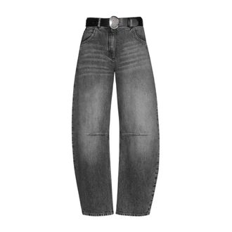 Caroline Biss Caroline Biss - Barrel Jeans - Dames - Jeans - Grijs - Maat: 2XL
