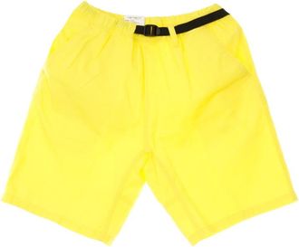 Carhartt Work in Progress Limoncello Stone Washed Shorts - Heren - Korte Broeken - Geel - S - Katoen - Korte Broeken