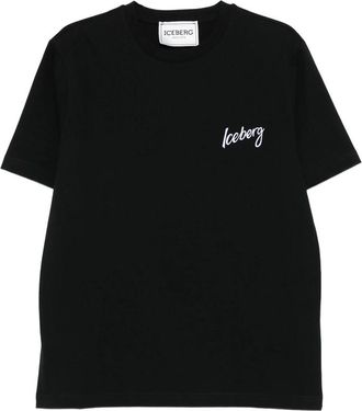 Iceberg Logo Crew-neck T-shirt