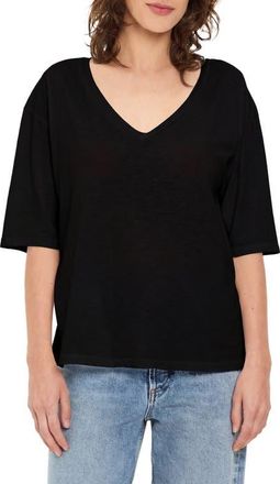 Michael Stars Liam V-Neck T-Shirt in Black at Nordstrom