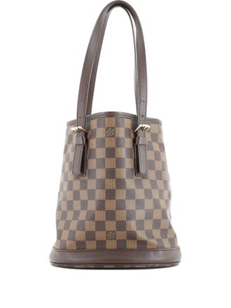 Louis Vuitton Marais Damier bucket bag - Brown