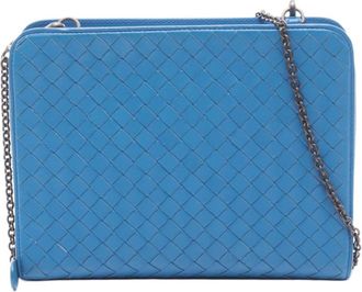 Bottega Veneta Pre-owned Bottega Veneta Nappa Intrecciato Wallet on Chain Ladies QLZT18M4ALGORD15