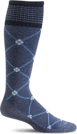 Sockwell Goodhew - Elevation Compression Socks in Denim at Nordstrom, Size Small