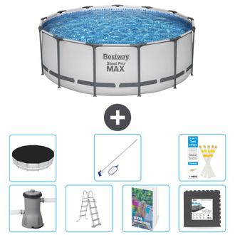 Bestway Piscina Bestway Steel Pro Max Redonda - 427x84 Cm - 8-piezas S565