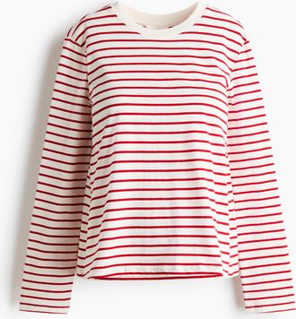 H&M MAMA Stillshirt aus Baumwolle - Red