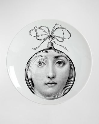 Fornasetti Tema e Variazioni n.88 Face Ornament Plate