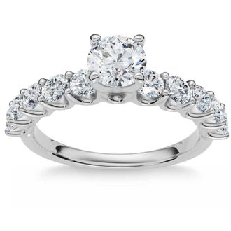 Pompeii3 1 Ct Diamond Engagement Ring in 14k White, Yellow, or Rose Gold