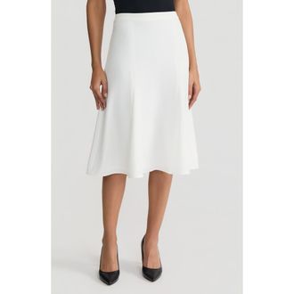 Kasper Godet Skirt in Lily White at Nordstrom, Size 6
