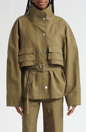 3.1 Phillip Lim Belted Utility Jacket in Caper at Nordstrom, Size X-Small