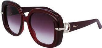 Ferragamo SF 1058S 612 Womens Sunglasses Red Size 54