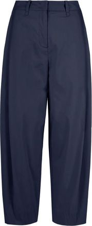 Bomboogie Pantaloni a Palloncino a Vita Alta - - Trousers - Donna - Blu - L
