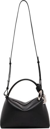 J.W.Anderson Zwarte leren handtas met schouderband - Dames - Handtassen - Zwart - ONE Size - Leer - Tassen