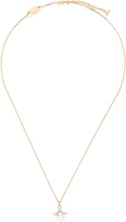 Vivienne Westwood Accessoires, Dames, Geel, ONE Size, Orb Hanger Ketting