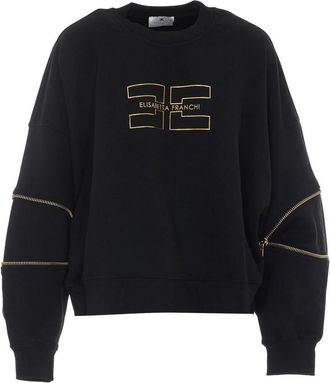Elisabetta Franchi Logo Sweatshirt