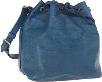 Louis Vuitton Pre-owned Bucket Bags, female, Blue, Size: ONE SIZE Pre-owned Vintage Bucket Bag