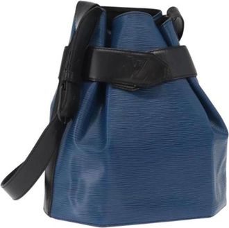 Louis Vuitton Pre-owned Bucket Bags, female, Blue, Size: ONE SIZE Pre-owned Bucket Bag