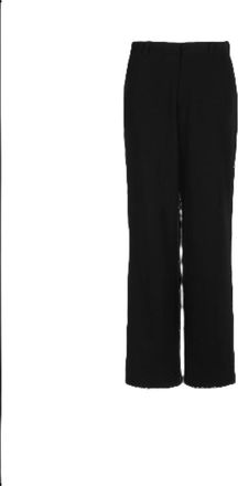 Balmain MenS Black Loose Tailored Trousers, Size 52