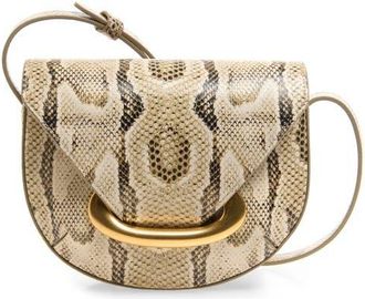 Wandler Small Veneto Snakeskin Leather Crossbody Bag in Island Python at Nordstrom