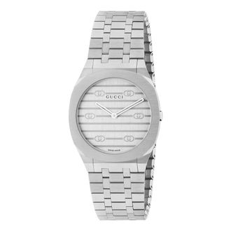 Gucci 25H Horloge - Dames - Horloges - Grijs - ONE Size - Accessoires