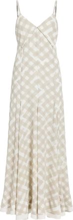 Proenza Schouler Abito lungo June - Toni neutri