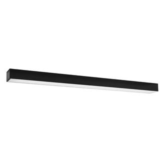 Sollux Lighting Minimalistic Ceiling Lamp 6x90x6cm 1xLight 3000K in Black | Size: 6 x 90 x 6 cm