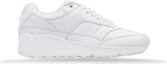 Saint Laurent Leren Vetersneakers - Dames - Sneakers - Wit - 36 1/2 EU - Leer - Schoenen