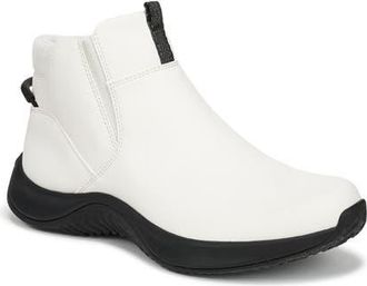 Rykä Embrace Water Repellent Sneaker Bootie - Wide Width Available in Egret White at Nordstrom, Size 8.5