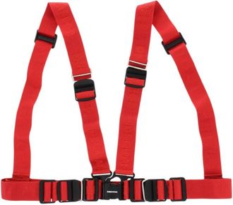 Dsquared2 Red Logo Harness Belt