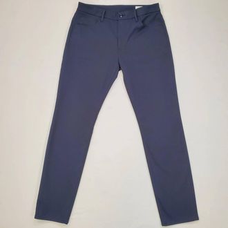 7 For All Mankind Mens Adrien 5 Pocket Tech Series Jean In Navy
